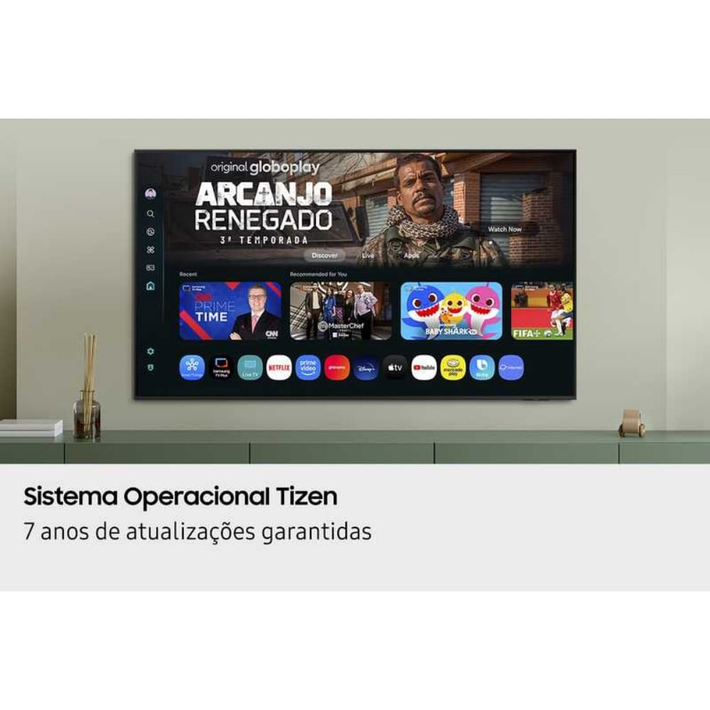 Smart TV Samsung 50 Polegadas 4K Crystal UHD UN50U8600