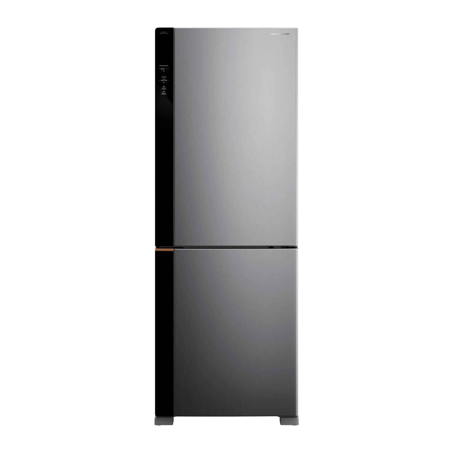 Geladeira/refrigerador 477 Litros 2 Portas Inox Inteligente B= Smart - Brastemp - 220v - Bre68akbna