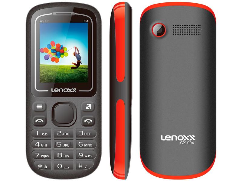 Lenoxx Cx-904 32mb Vermelho - Dual Chip