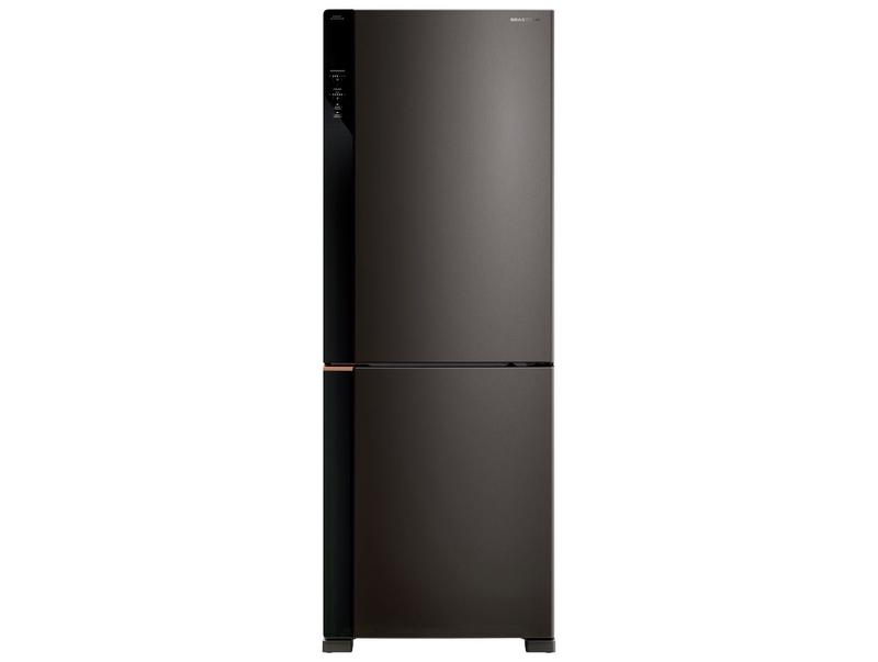 Geladeira/refrigerador 500 Litros 2 Portas Black Inox Inteligente B= Smart - Brastemp - Bivolt - Bre66aexna