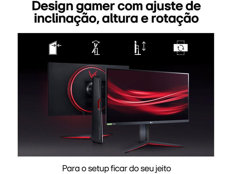 Monitor Gamer LG UltraGear 27GN65R-B 27”