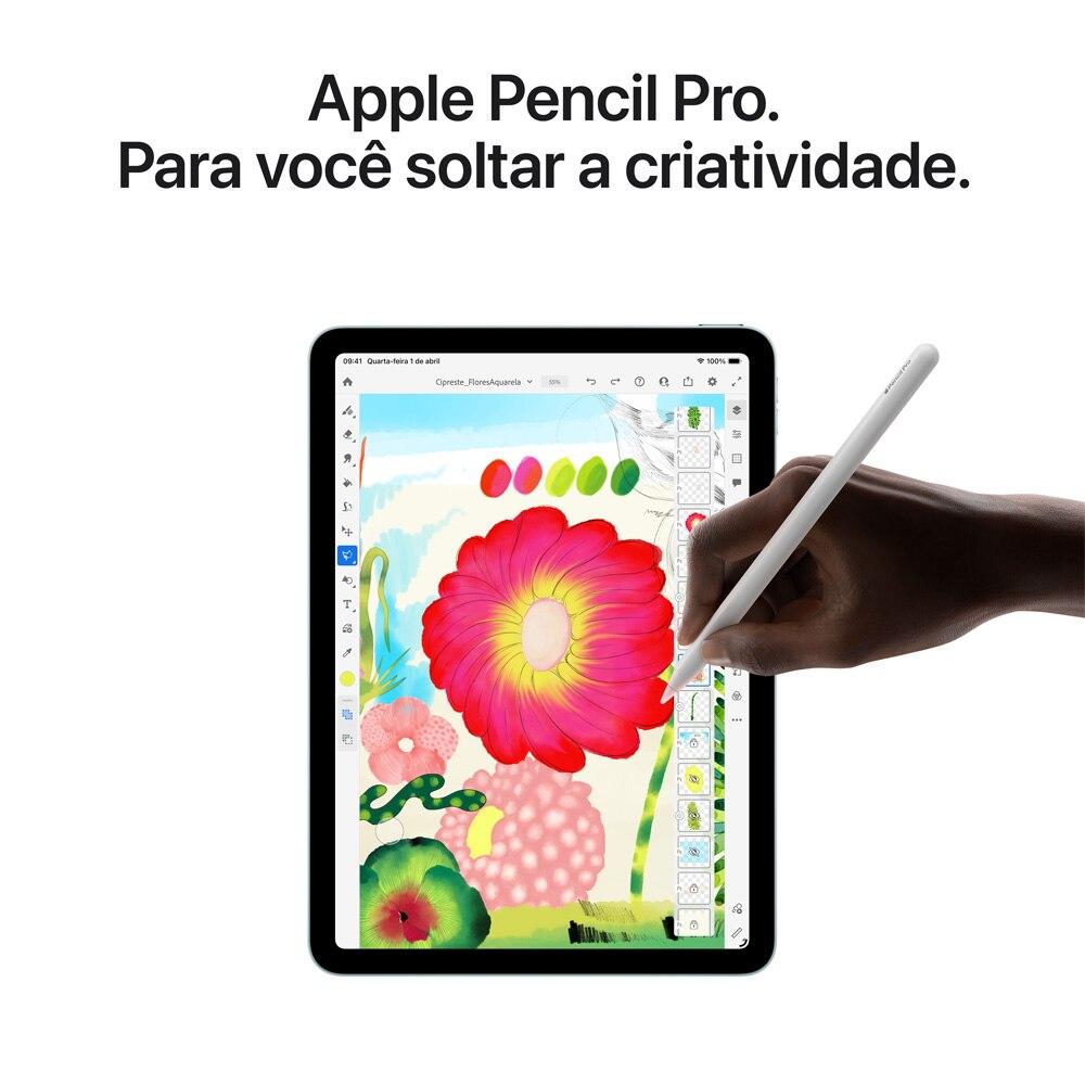 iPad Air de 11 polegadas Wi-Fi de 128 GB - azul (M4)