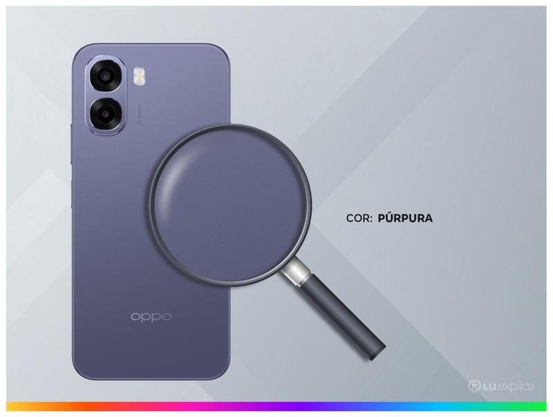 Smartphone OPPO A6x 128GB 4GB + 8GB RAM Púrpura 6,75