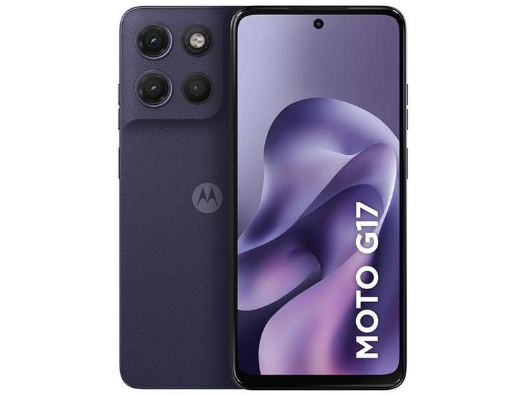 Smartphone Motorola G17 256GB 12GB RAM Roxo 6,7