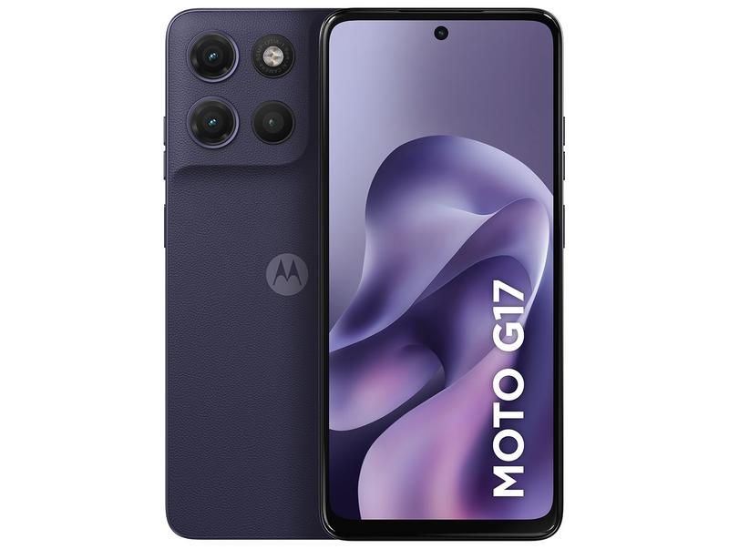 Motorola Moto G17 4g 256gb Roxo - Dual Chip