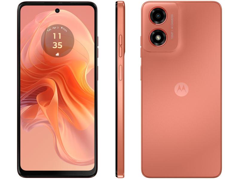 Motorola Moto G04 128gb Laranja - Dual Chip