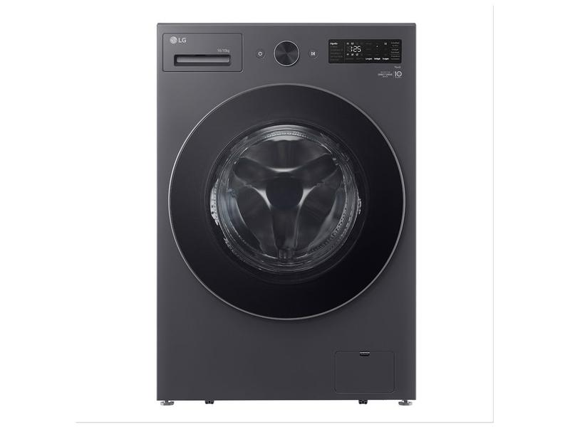 Lavadora de Roupa Lava e Seca 16 Kg Frontal Inox LG - 220v - Wd16gnts6ba