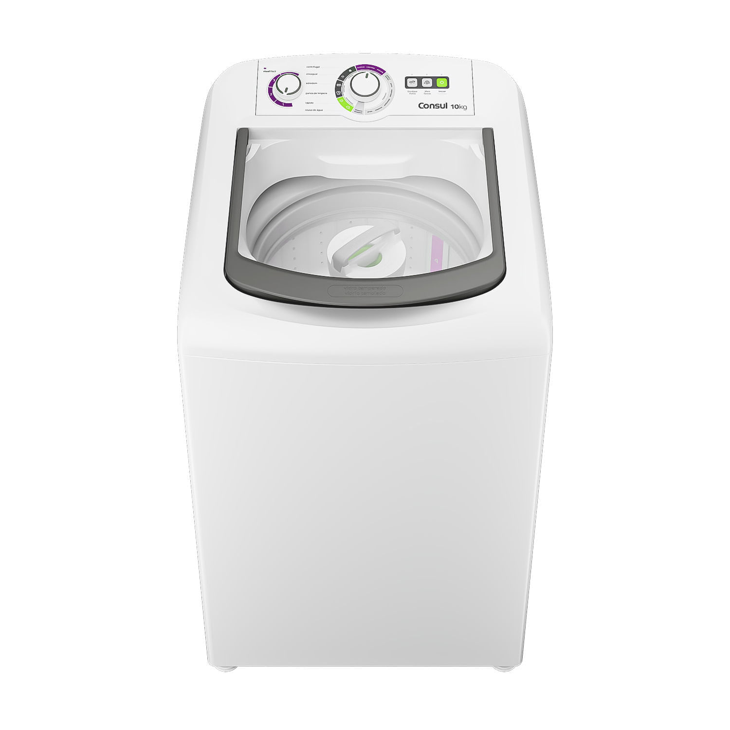 Lavadora de Roupa 10 Kg Branco Consul - 220v - Cwb10bbbna
