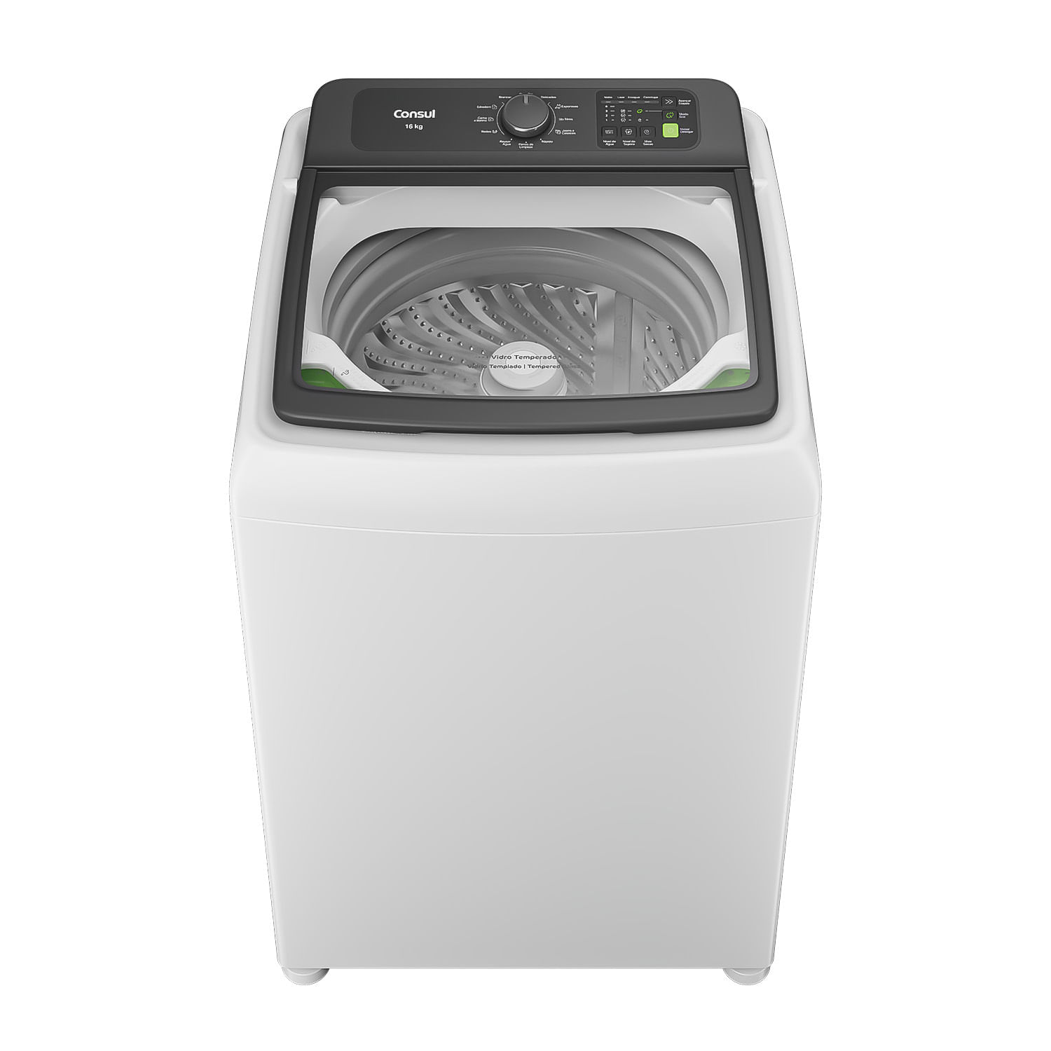 Lavadora de Roupa 16 Kg Branco Consul - 110v - Cwn16abana