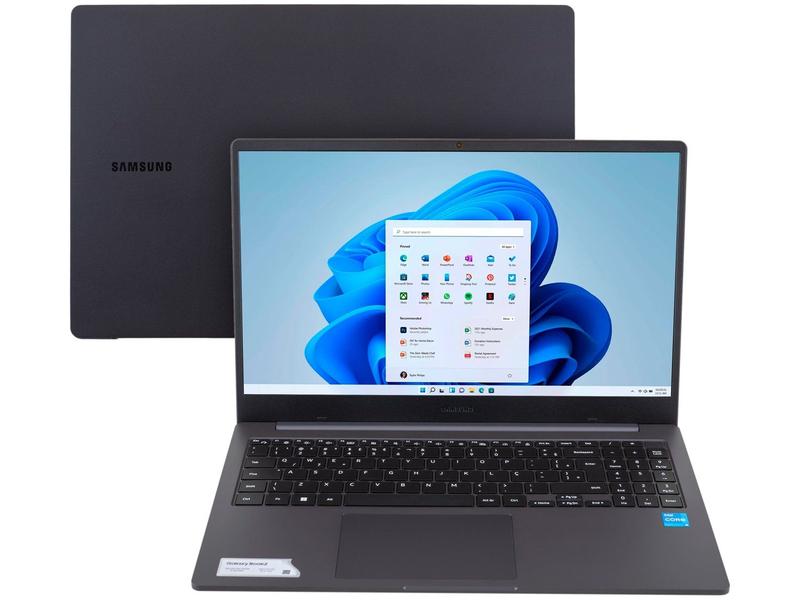 Notebook - Samsung Np550xed-kf2br I5-1235u 3.30ghz 8gb 256gb Ssd Intel Iris Xe Graphics Windows 11 Home Galaxy Book2 15,6