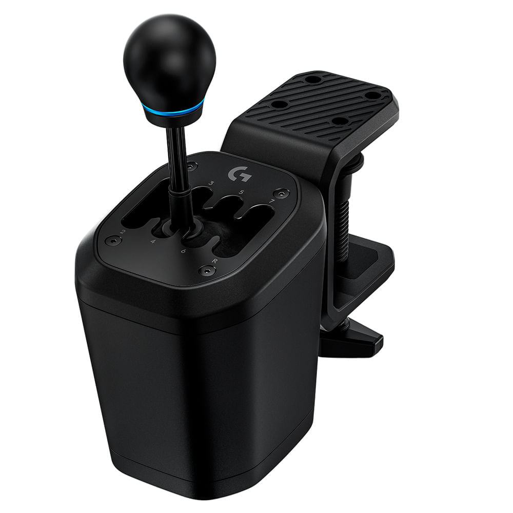 Câmbio Logitech G RS H-Shifter para Consoles e PC, Compatível com Base ...