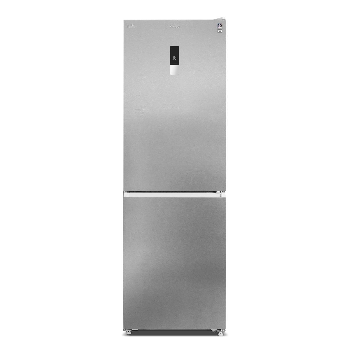 Geladeira/refrigerador 409 Litros 2 Portas Inox - Philco - 220v - Prf40a