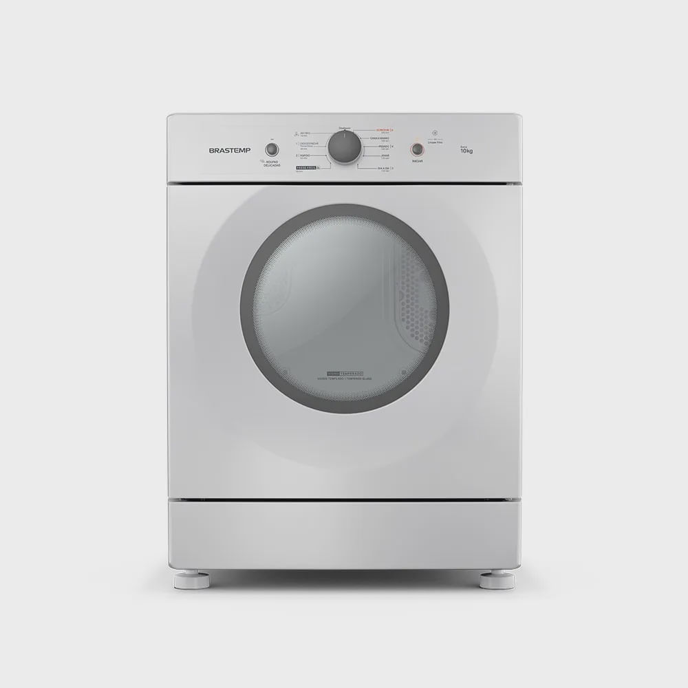 Secadora de Roupas Brastemp 10kg Piso Branco 220v - Bsr10bbbna