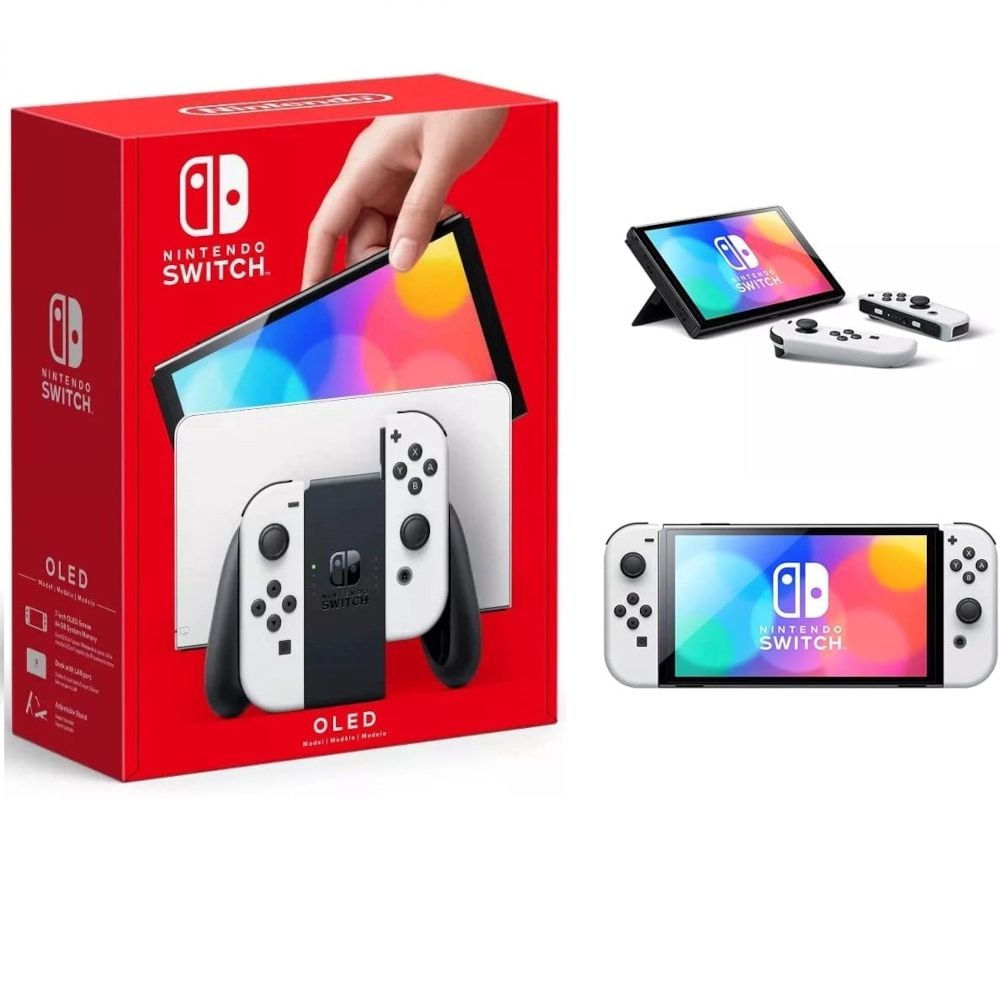 Imagem do produto Console Nintendo Switch Modelo OLED – Branco em Americanas