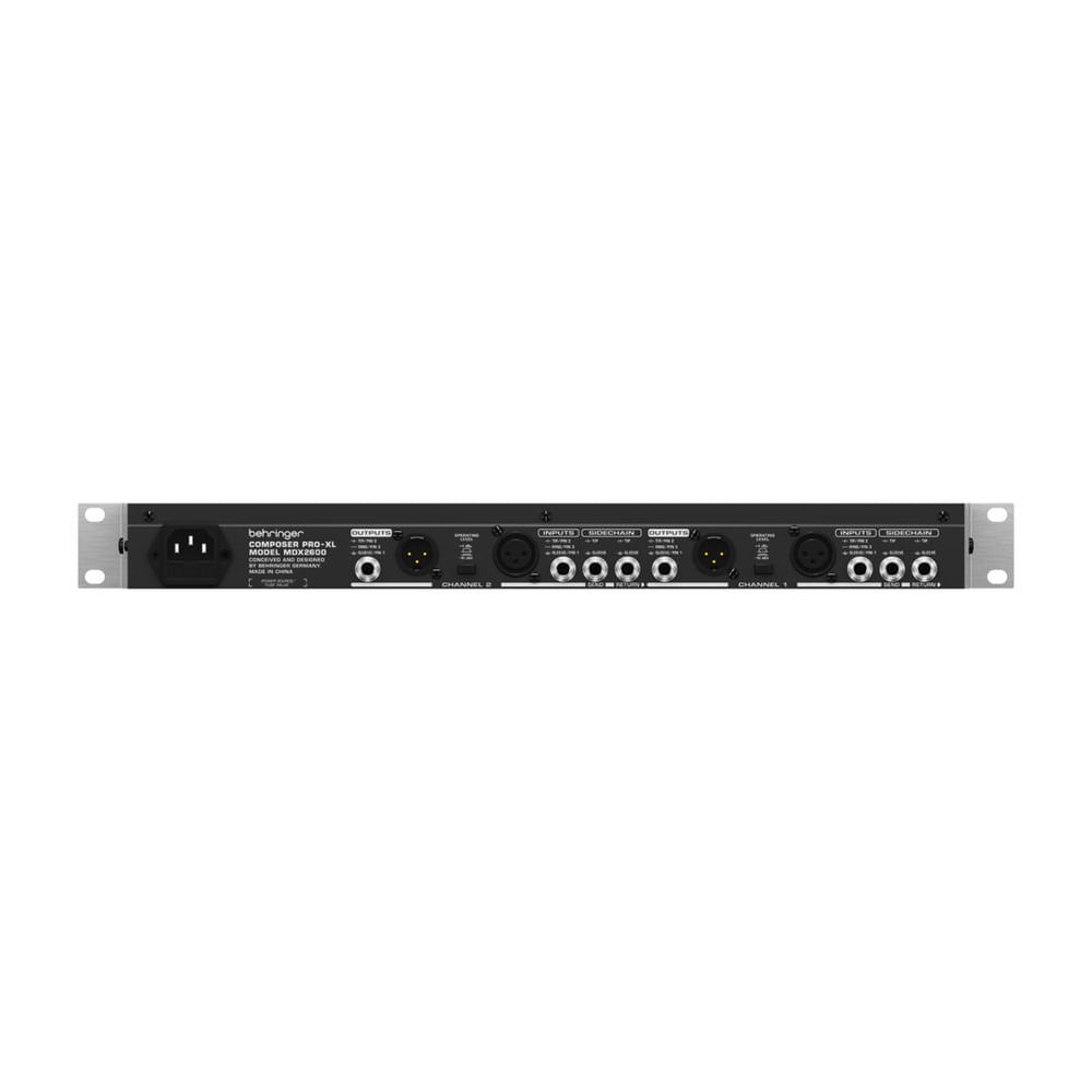 Compressor pro xl mdx 2600 2 Canais Composer behringer em Promoção