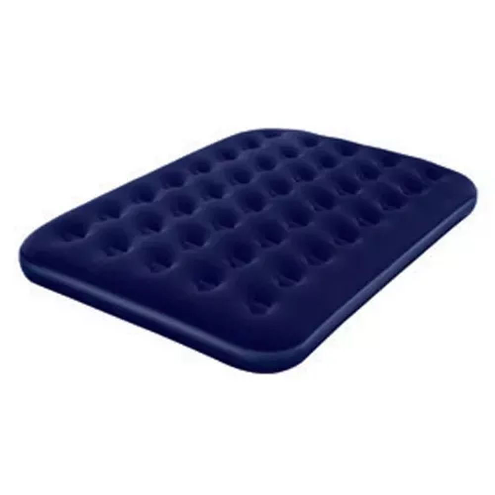 Colchão Inflável Casal Bestway Basic+ 191x137x22cm PVC e Viscose Azul