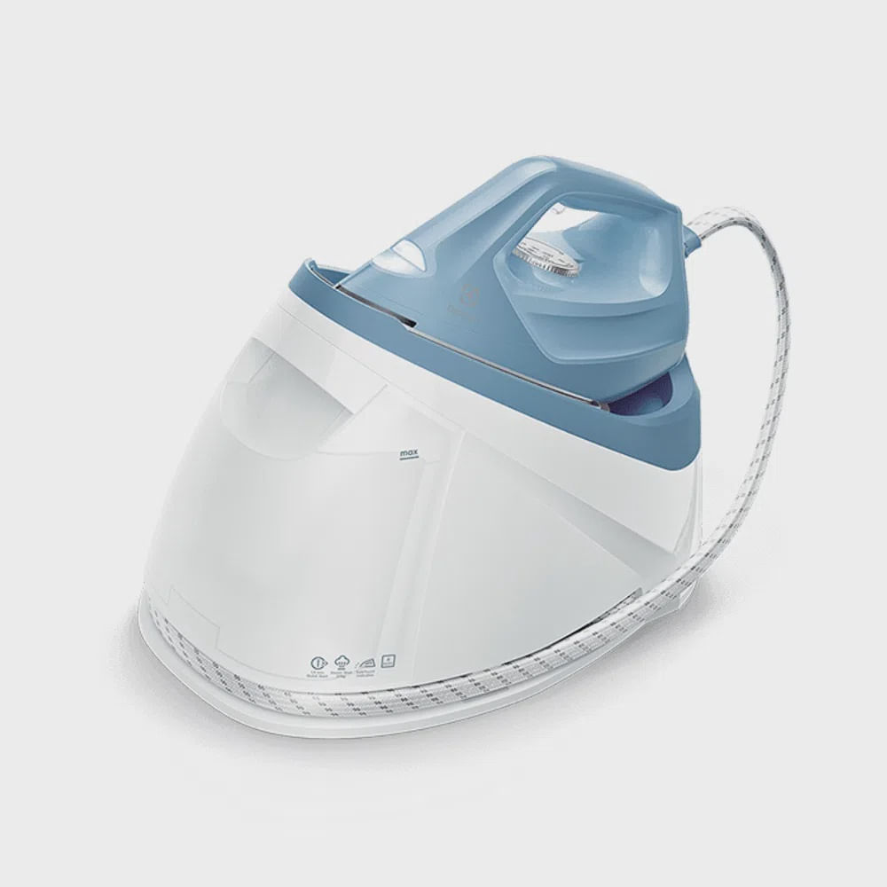 Ferro Refine 700 Electrolux Azul Com Base Relisium 220v - E7ss1-4dbl