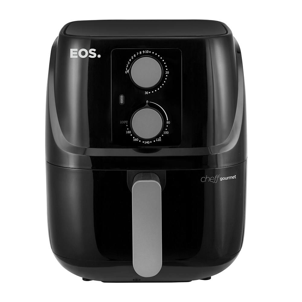 Fritadeira Sem Óleo Air Fryer eos Chef Gourmet 3L Preta EAF30P 220V