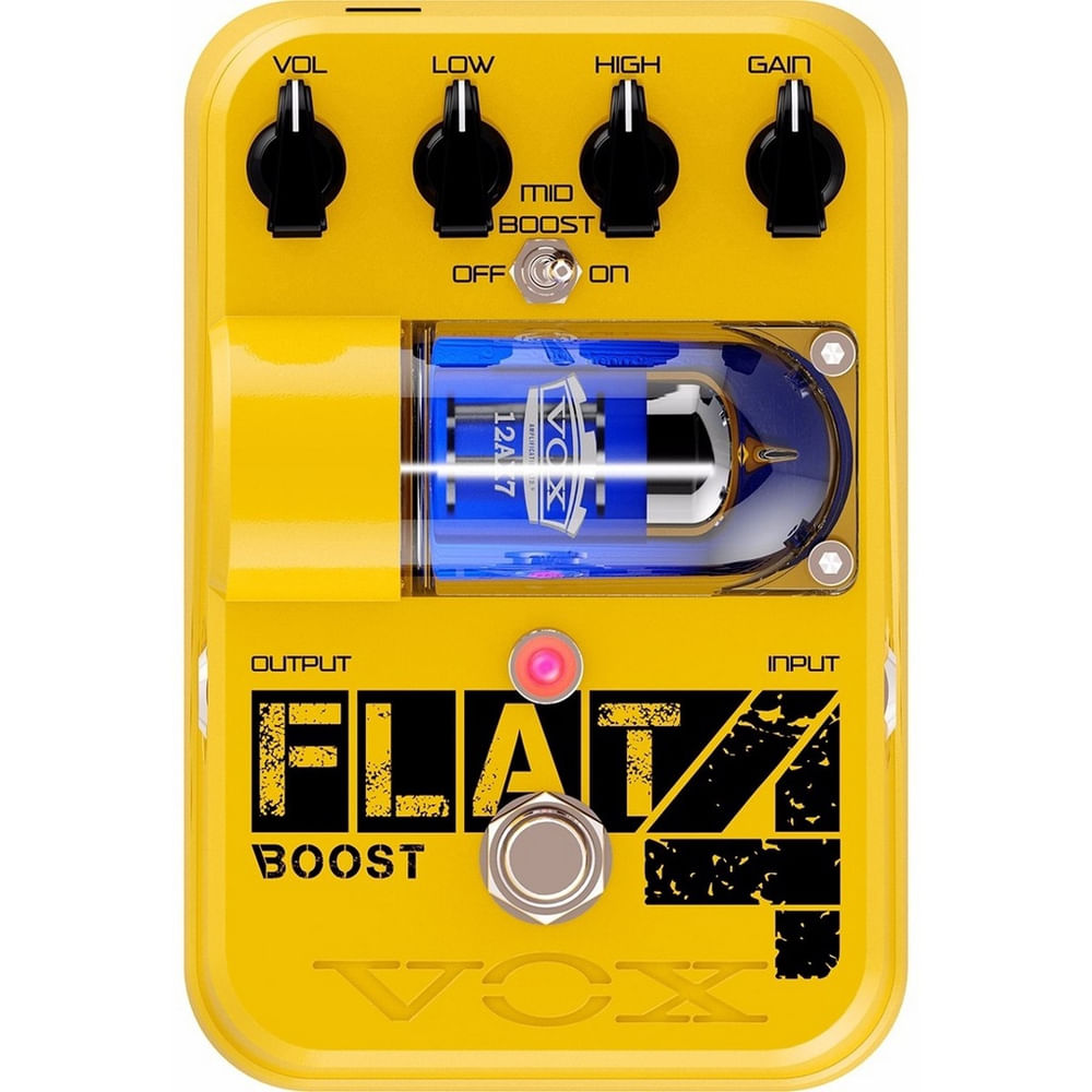 ギター VOX Tone Garage Flat 4 Boost Pedal Vox Flat 4 Boost Tone Garage Valvulado Para Guitarra em