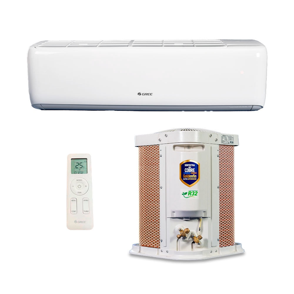 Ar Condicionado Split 9000 Btu Frio G-top - Inverter - Gree - 220v - Gwc09atb-d6dna1a
