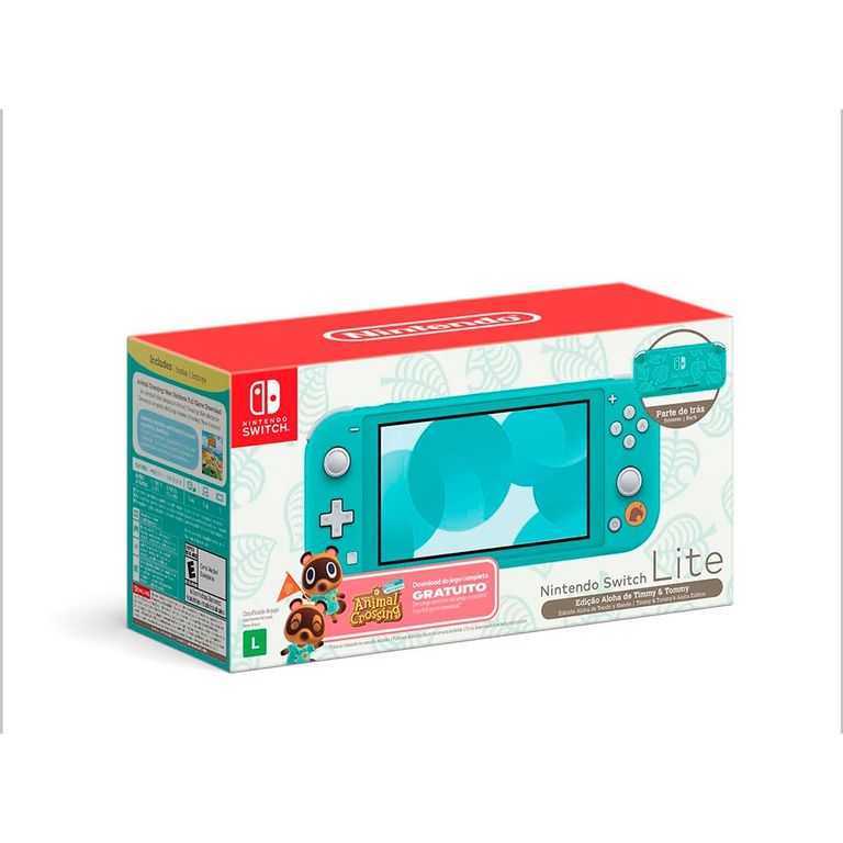 Nintendo Switch Lite 本体+512GBMicroSD付き Console Nintendo Switch Lite Turquesa - Nintendo - Info Store | O