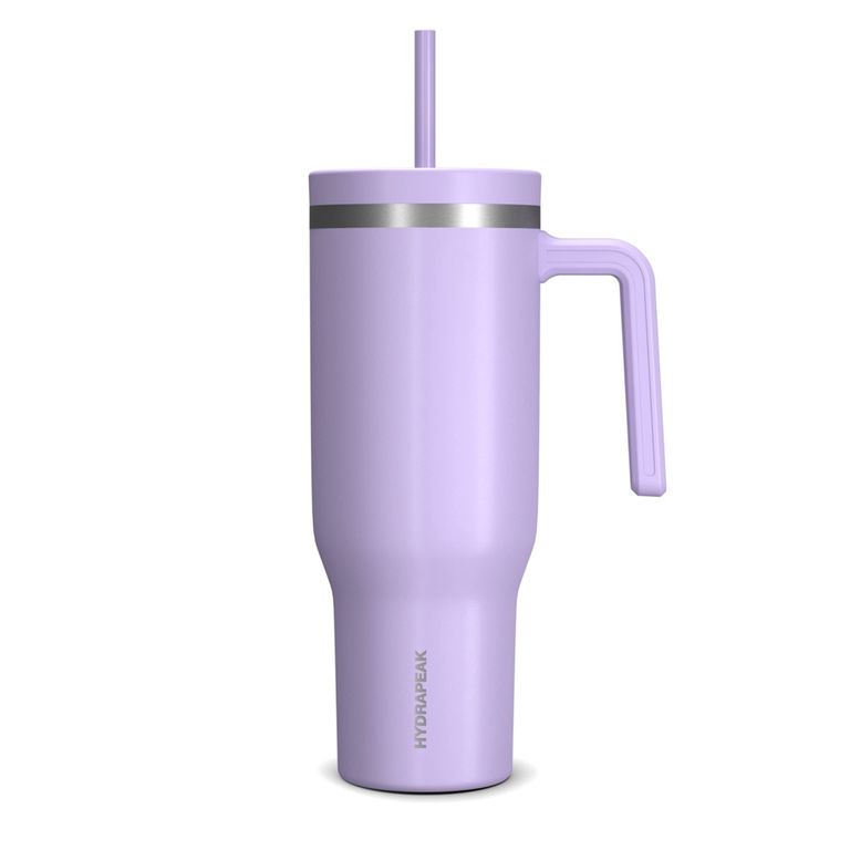 Hydrapeak Voyager 40 oz Tumbler com alça e tampa de palha em