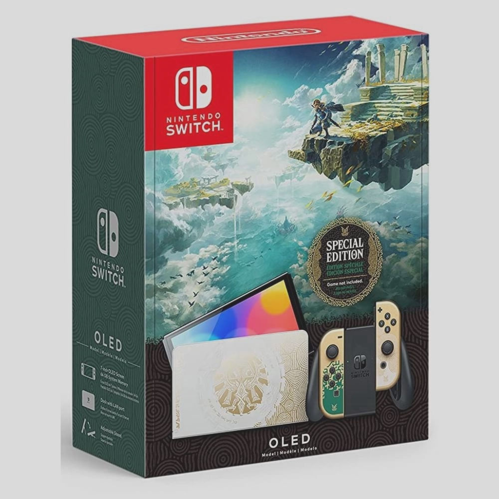 Nintendo Switch Oled Special Edition: Legend of Zelda Tears of the