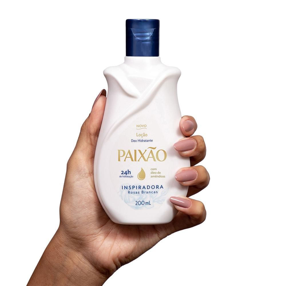 Loção Paixão Rosas Brancas 200ml | Americanas