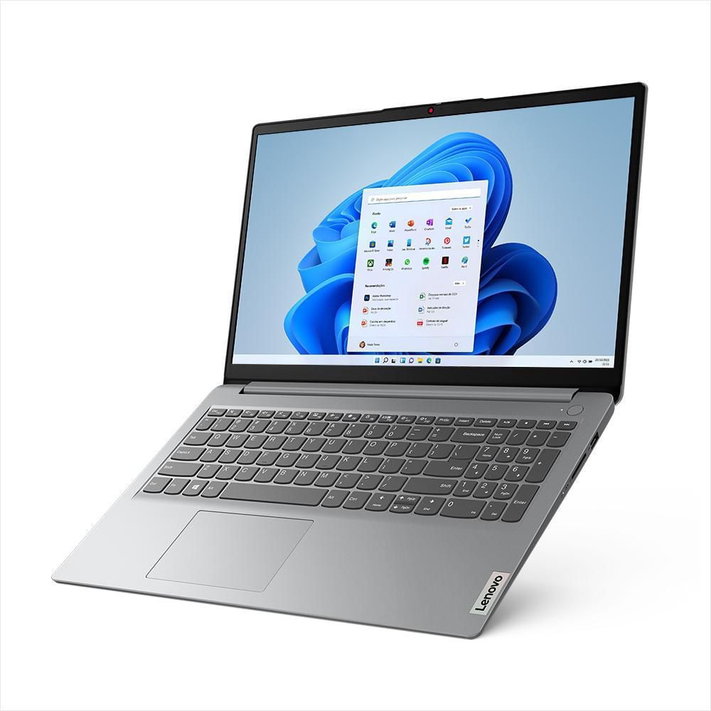 Notebook Lenovo IdeaPad 1i i7-1255U 16GB 512GB ssd Windows Home