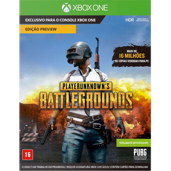 Jogo Playerunknowns Battlegrounds Pubg Original Pra Xbox One em