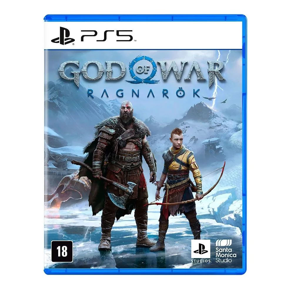 Imagem do produto God of War Ragnarök Standard Edition PS5 - Físico em Americanas