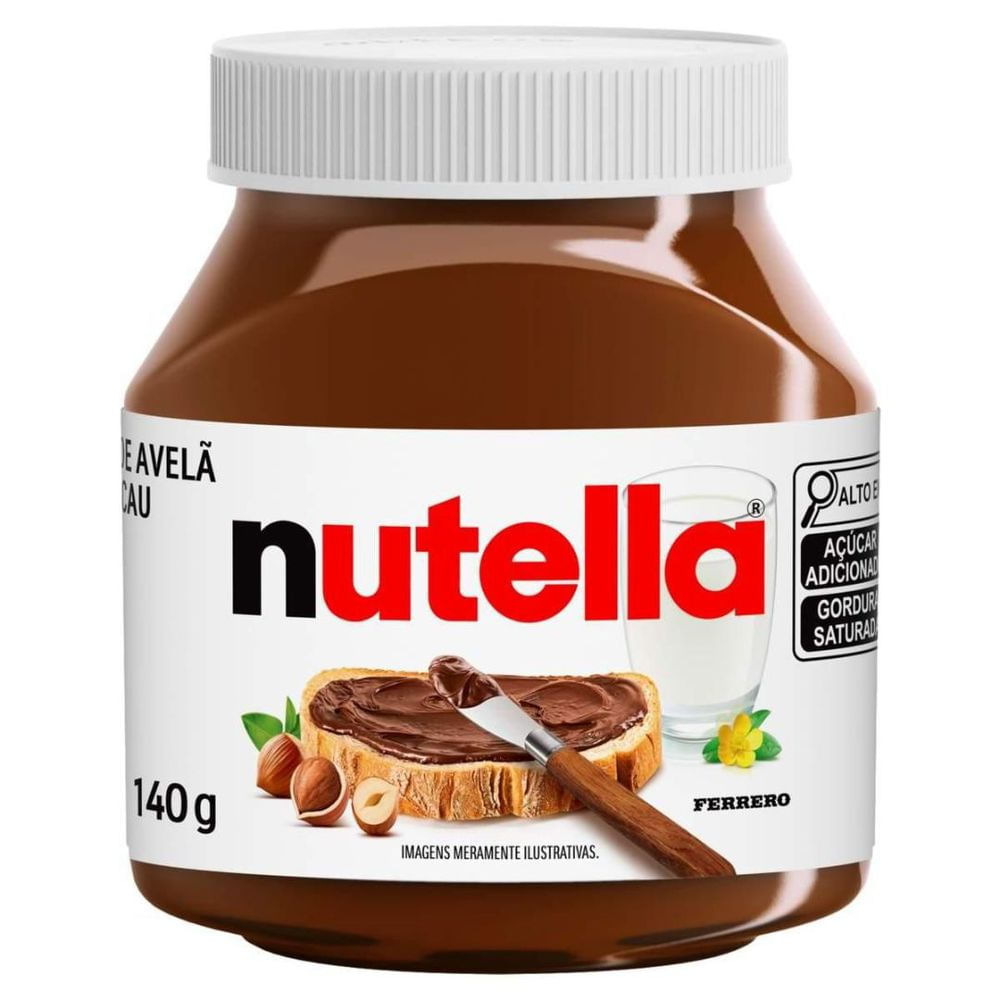 Nutella Creme de Avelã 1 Unidade 140g
