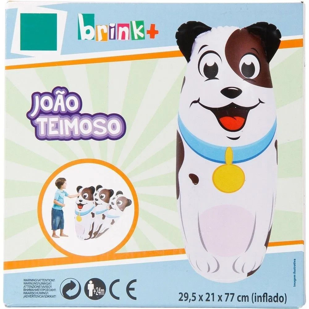 Encontraproduto.com.br - Boneco Inflável João Teimoso brink+ Animais Sortido