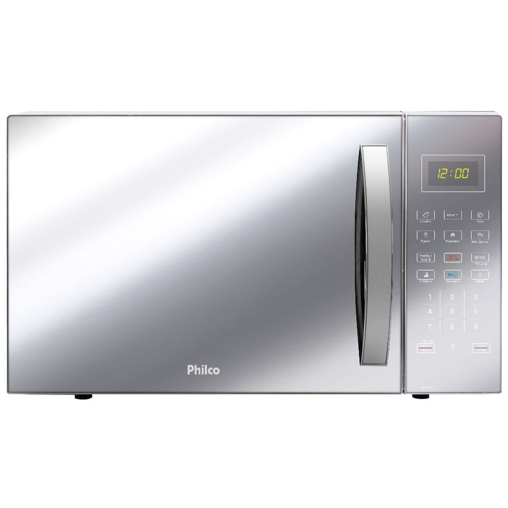 Micro-ondas Philco PMO34 34 Litros Espelhado com Trava de Segurança - 220v