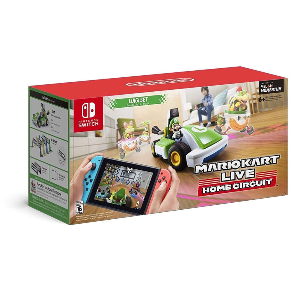 Imagem do produto Mario Kart Live Home Circuit Luigi - Nintendo Switch em Americanas