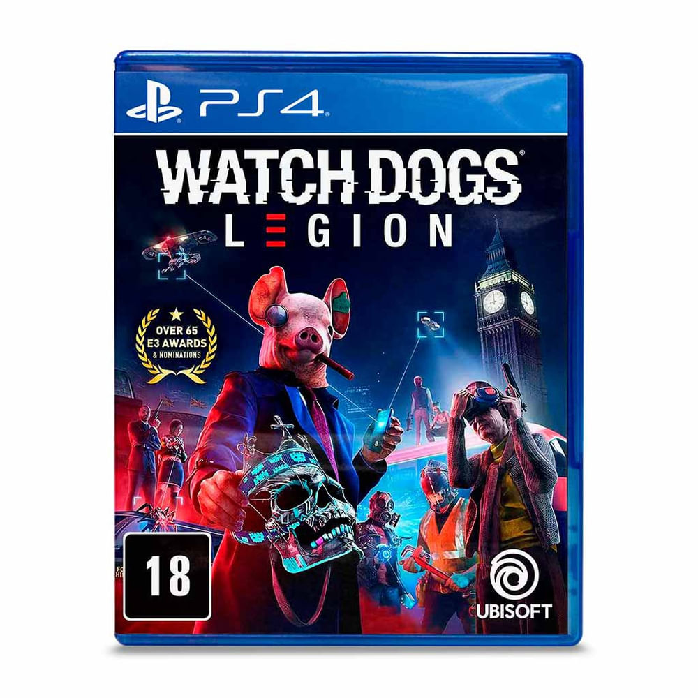 Imagem do produto Watch Dogs Legion PS4 - Físico em Americanas