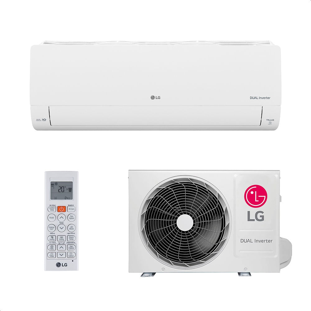 Ar Condicionado Split Hw Inverter R-32 LG Dual Voice 12000 Btus Quente/frio 220V Bifásico S3-W12JA31A em Promoção | Ofertas na Americanas