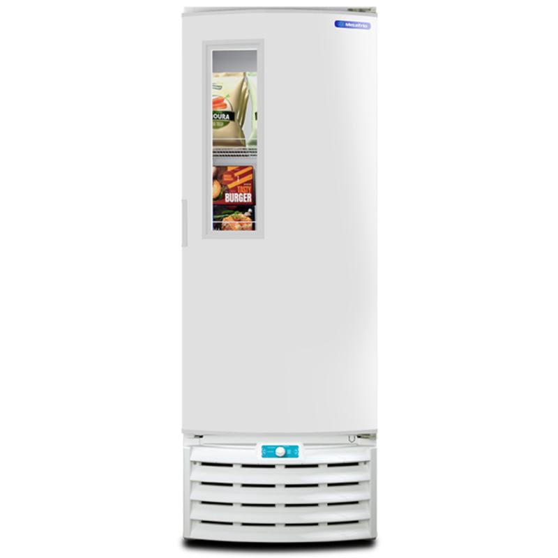 F*i Freezer Dupla Ação Porta de Vidro 531L Metalfrio VF55AH AllBlack