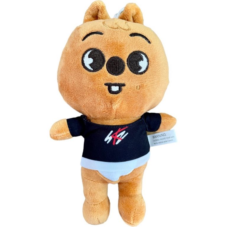 Brinquedo de pelúcia Skzoo Han Quokka De Stray Kids 22cm em