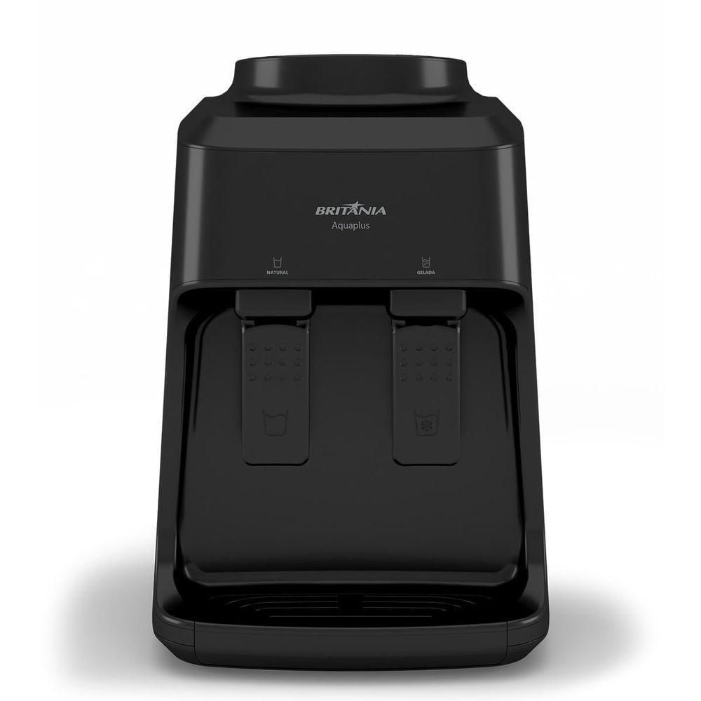 Bebedouro Britânia Aquaplus Mesa Preto 2 Torneiras Bivolt - Bbe12p