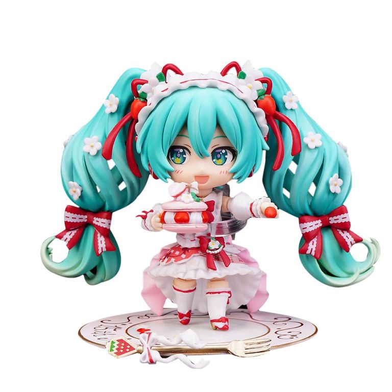 Figura de ação hxuytl Hatsune Miku Anime 15º aniversário em
