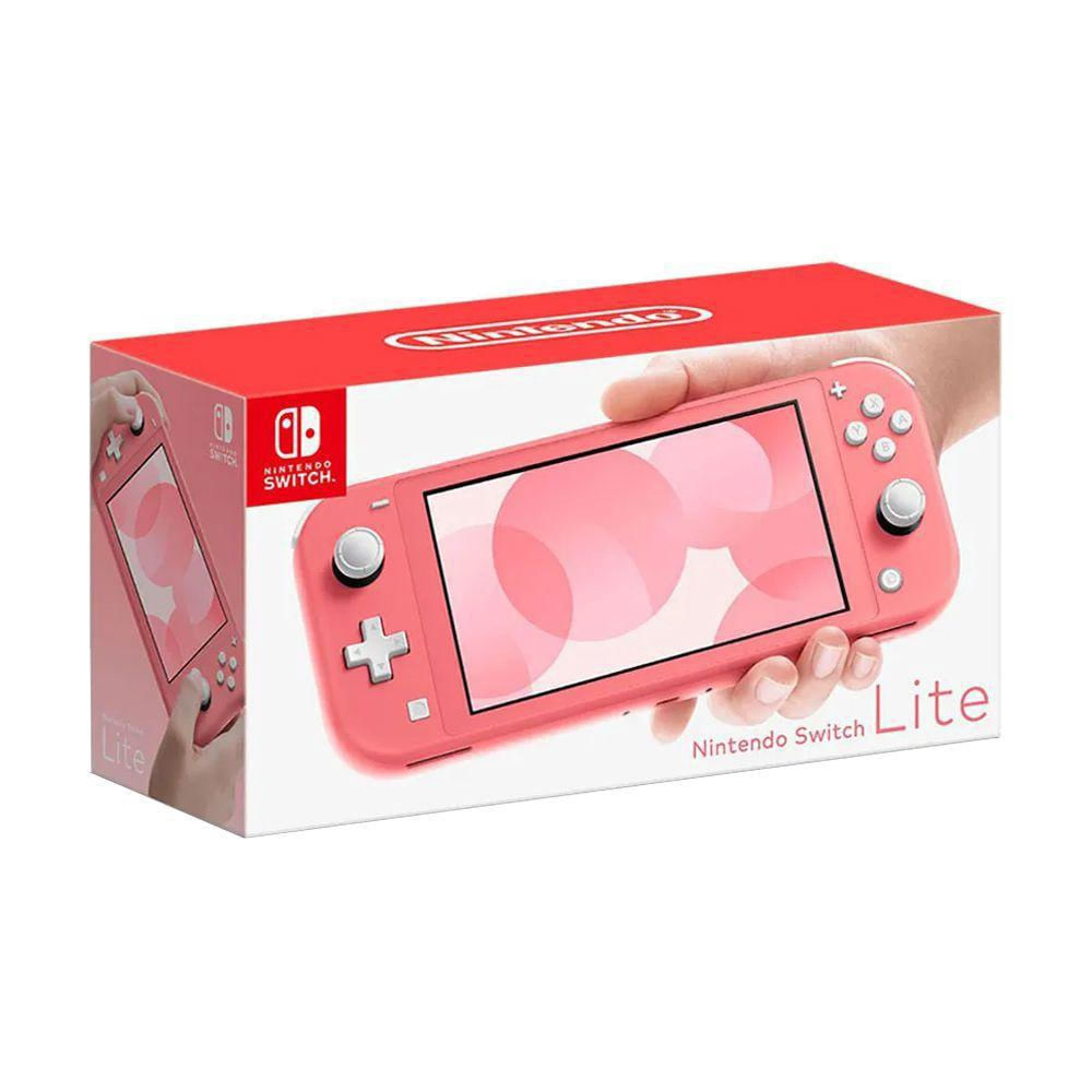 Imagem do produto Console Nintendo Switch Lite - Coral em Americanas