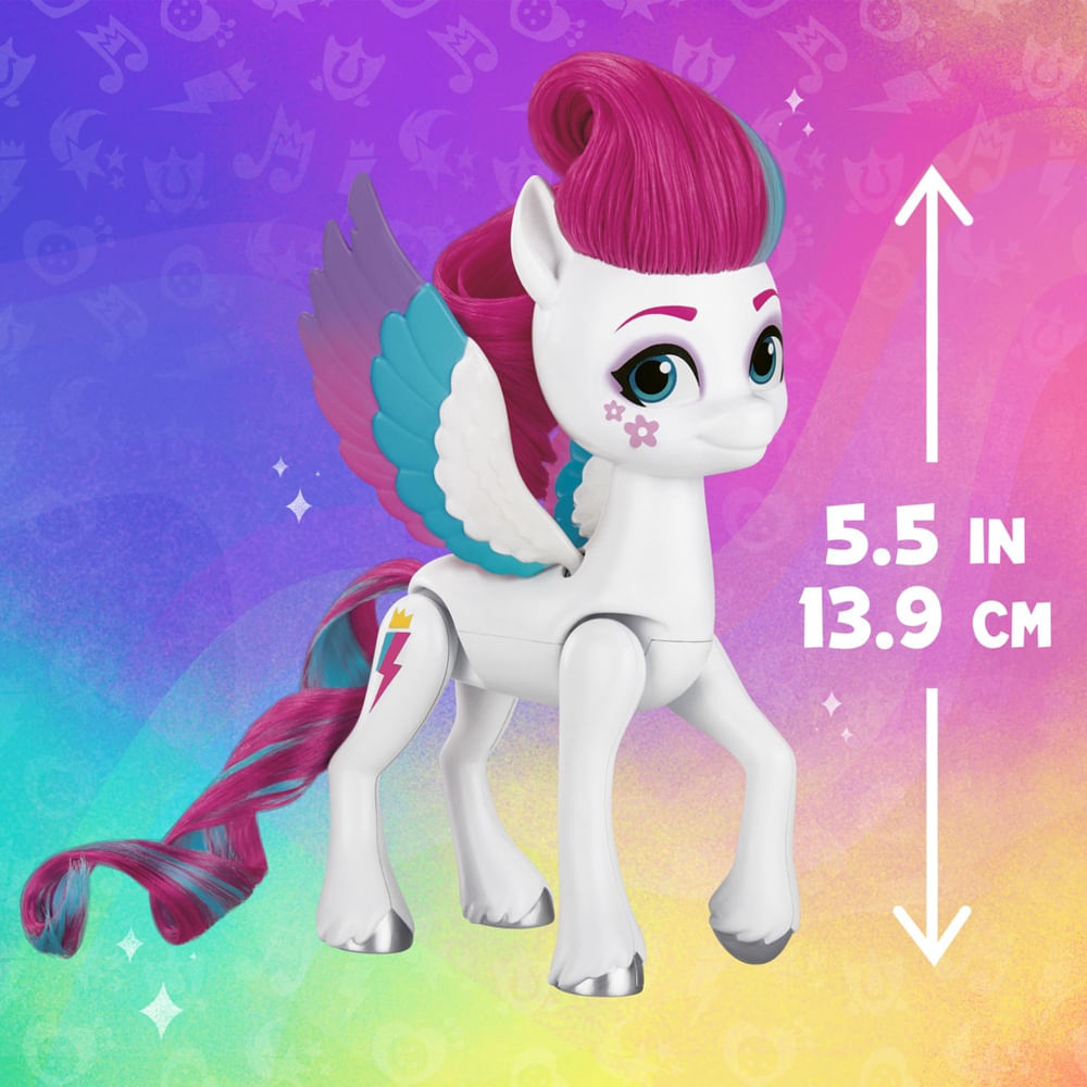 PONY Boneca da moda My Little Pony Zipp Storm, estilo do dia em