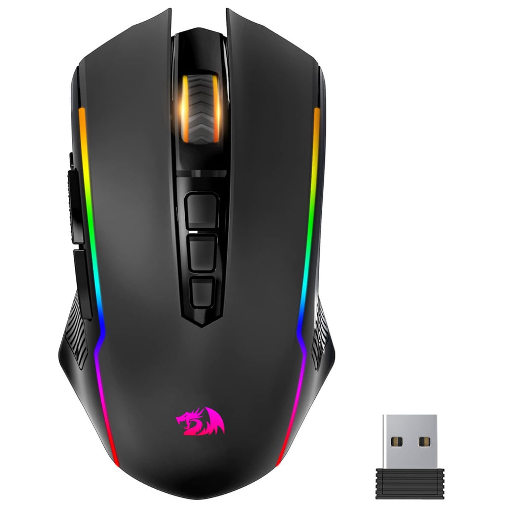 Imagem do produto Mouse Gamer sem fio Redragon Ranger Lite - M910-KS em Americanas