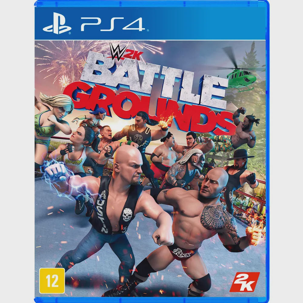Imagem do produto WWE 2K Battle Grounds PS4 - Físico em Americanas