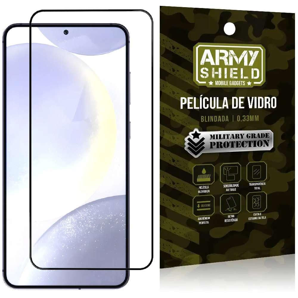 Kit Capinha + Película Privacidade Vidro 3D Para Samsung S24