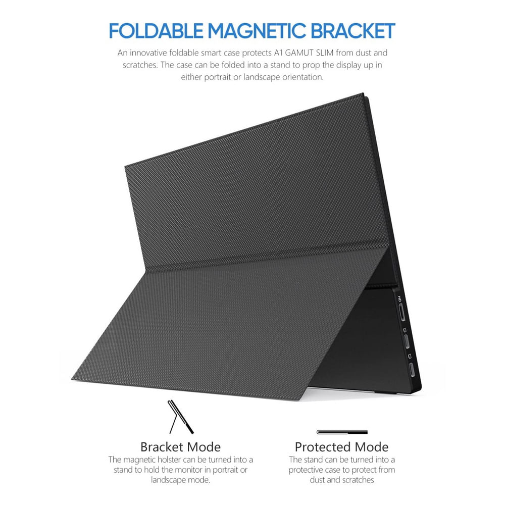 Monitor portátil arzopa A1 gamut Slim 14,0 fhd 1080P em Promoção