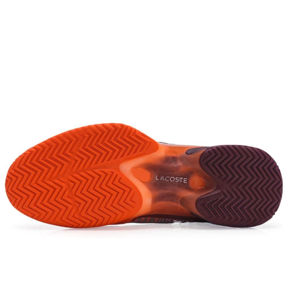 Tênis Lacoste AG-LT23 Ultra X Daniil Medvedev Clay Laranja e