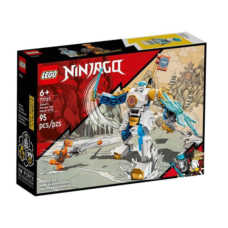 Lego Ninjago Robô Power Up Evo Do Zane 71761 - 95 Peças em