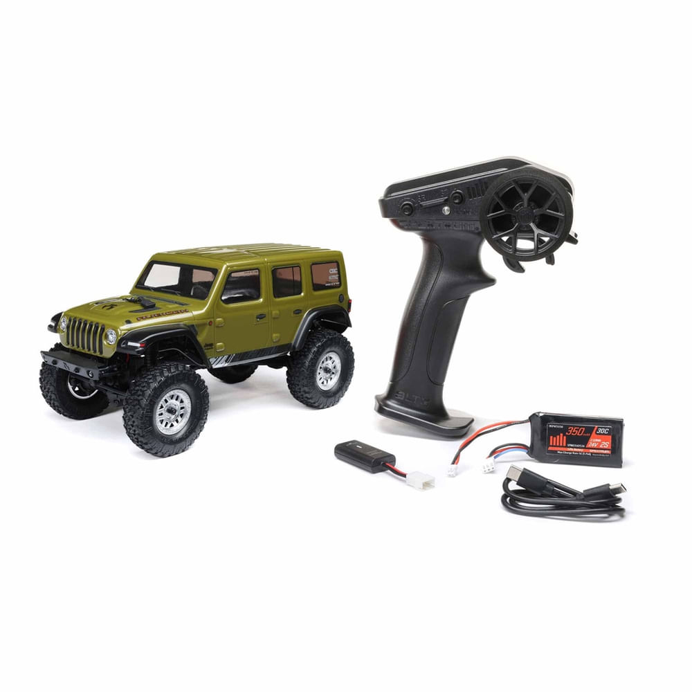 Caminhão rc Axial SCX24 2019 Jeep Wrangler jlu crc 1/24 4WD rtr em